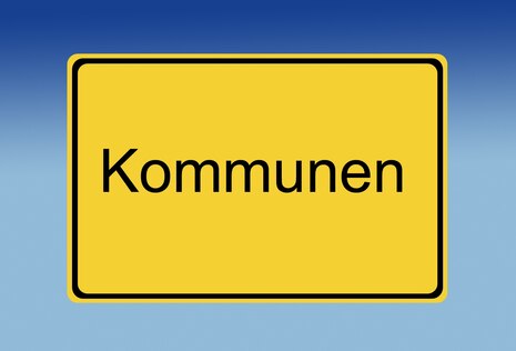 Schriftzug Kommune