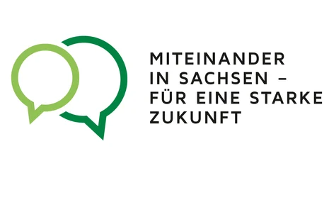 Ein Bild mit zwei Sprechblasen.
